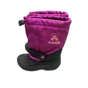 Kamik Toddler Girls Snow Boots Size 2 - Perfect for Winter